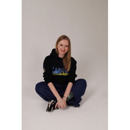 Щедрик, Viter Ukrainian Folk Choir- Худі теплий, оверсайз Щедрик, Viter Ukrainian Folk Choir- Худі теплий, оверсайз